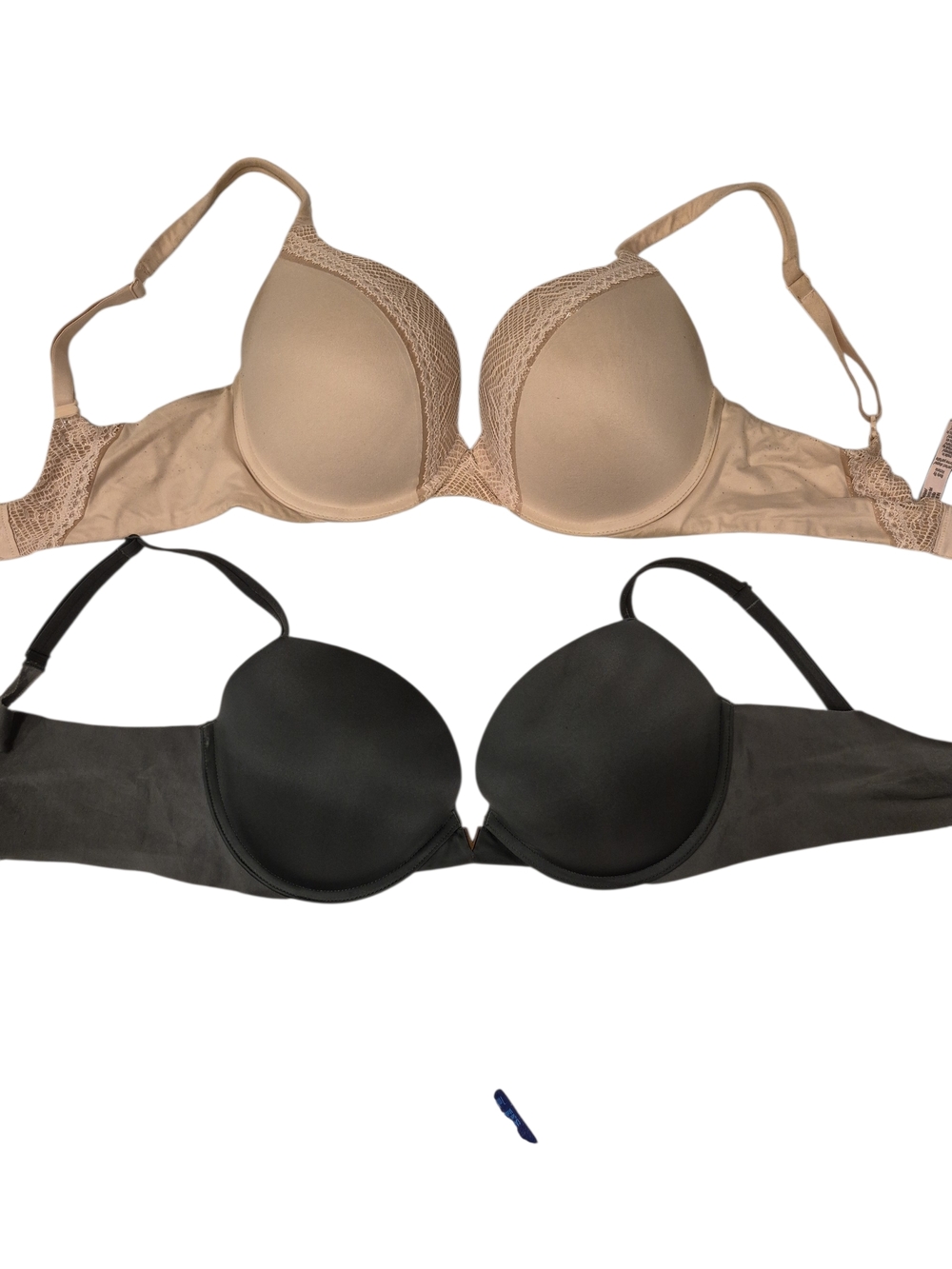 2 Body By Victoria   Smooth T-Shirt Bras Set in Nude and Black